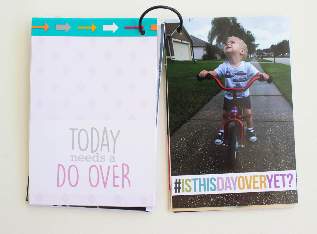 Bad Day Scrapbook Cards