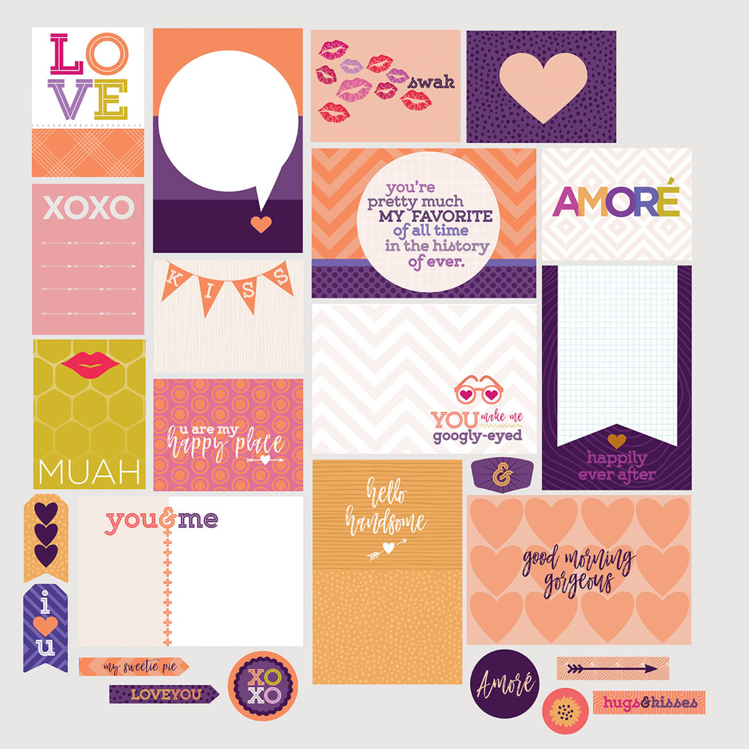 Love Themed Scrapbooking Cards