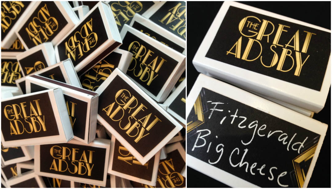 Gatsby Party Table Cards