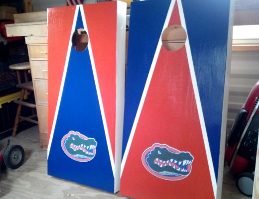 Corn hole game boards