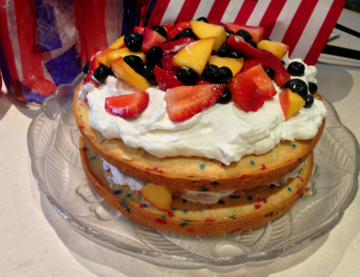 Patriotic Food: Sprinkle Cake