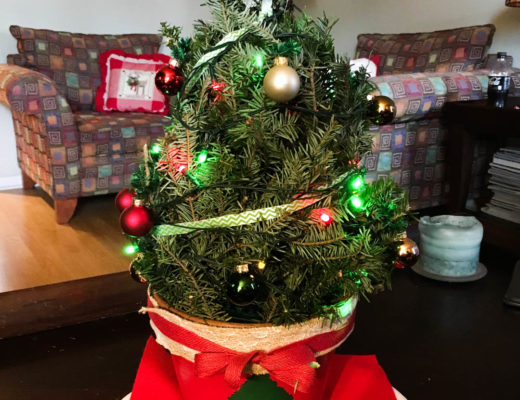 mini tree Christmas decoration