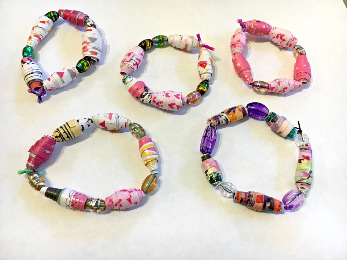 Paper Bead Bracelet – Adera Designs