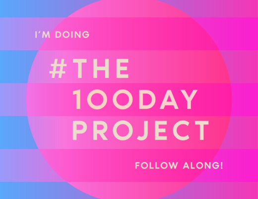 100 day project logo