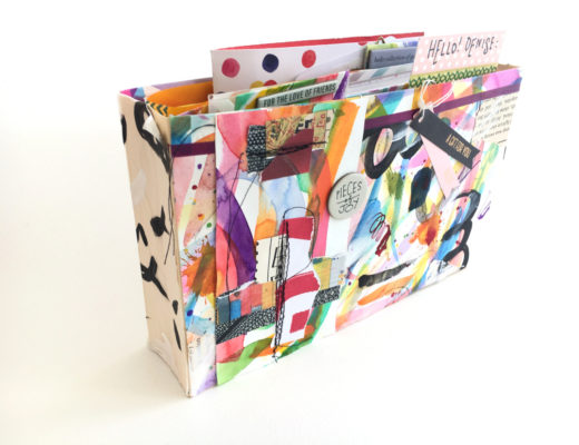 Handmade Paper File Folder Gift Pouch